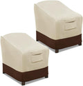 Vailge Patio Chair Covers 2-Pack Medium - Heavy Duty Waterproof
