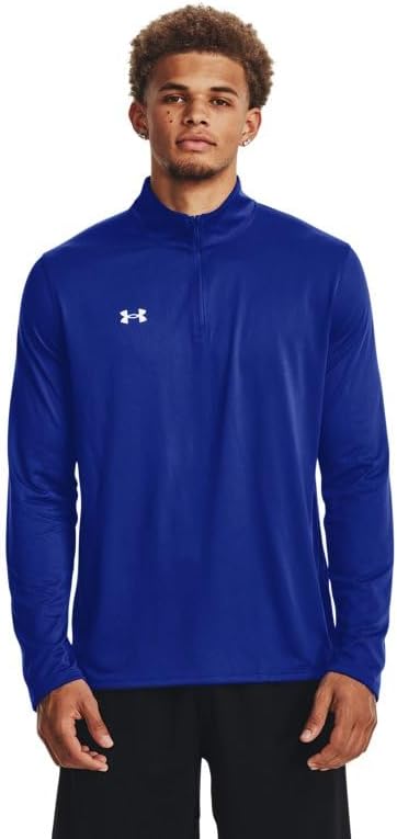 Under Armour Men's Team Tech 1/4 Zip Shirt for Active Comfort
