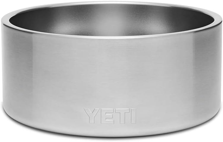 YETI Boomer 8 Dog Bowl - Durable Stainless Steel, Non-Slip Design