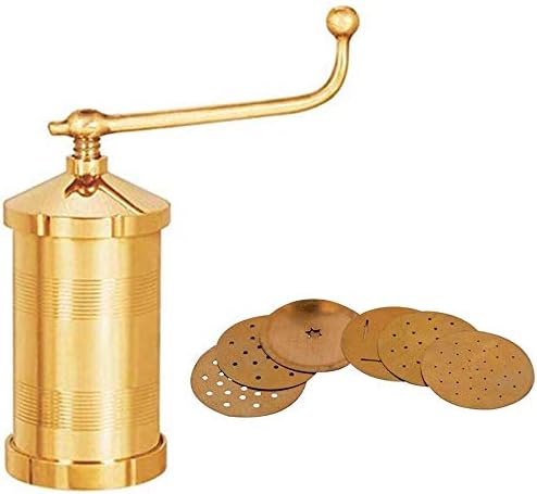 Brass Sev Sancha Maker - 6 Jali Options