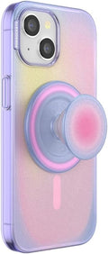 PopSockets iPhone 15 Case with Round Phone Grip - Slim Drop Protection