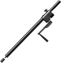 2 in 1 Speaker Pole Mount for Subwoofer Crank-Up Pole - Durable Lift