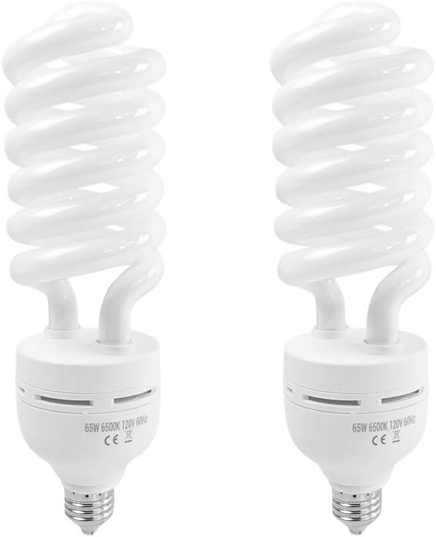 65W Daylight Photography Bulb for Studio Lighting and Video