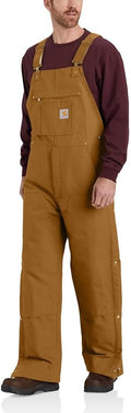 Carhartt Men's Insulated Bib Overalls for Ultimate Comfort