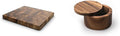 Ironwood Gourmet End Grain Chef's Board & Salt Cellar