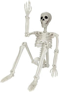Halloween Skeleton Decorations 5.4 ft Posable Skeleton - Life-Size