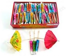 Brighten Up Your Drinks with 144 Cocktail Parasols