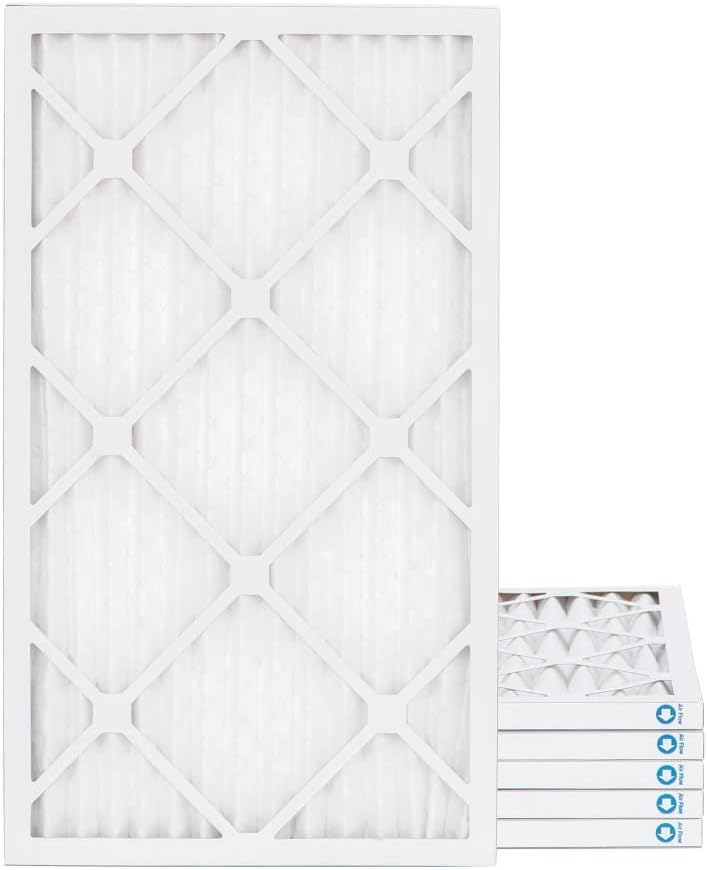 Pamlico Air 14x24x1 MERV 8 Pleated HVAC Filters - 6 Pack