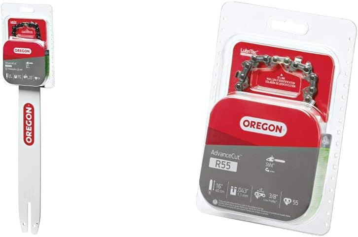 Oregon 16-Inch Chainsaw Bar and S55 Chain Combo for Stihl
