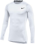 Nike Mens Pro Fitted Long Sleeve Training Tee - Sweat-Wicking Base