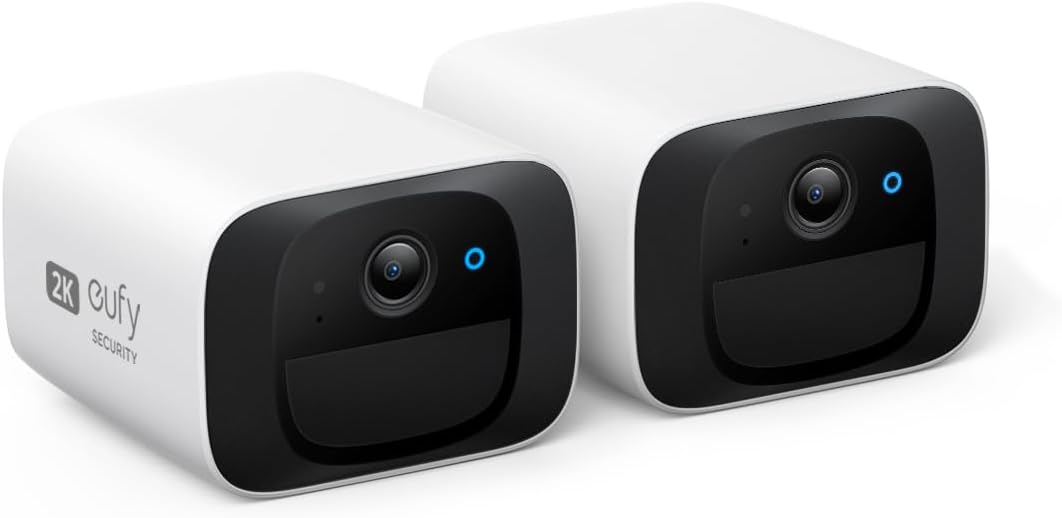 eufy Security SoloCam C210 2-Cam Pack - No Fees, 2K Resolution