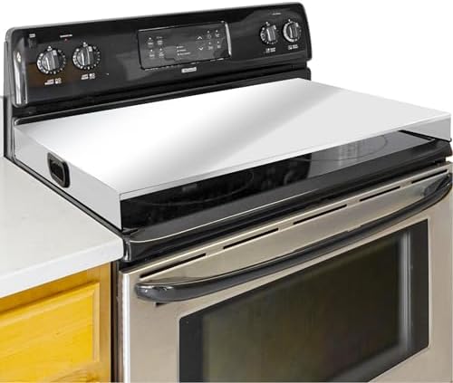 Stainless Steel Gas Stove Top Cover for Kitchen Organization