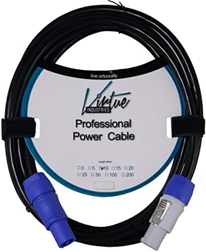 10 Foot Professional Power Extension Cable for Heavy Duty Use
