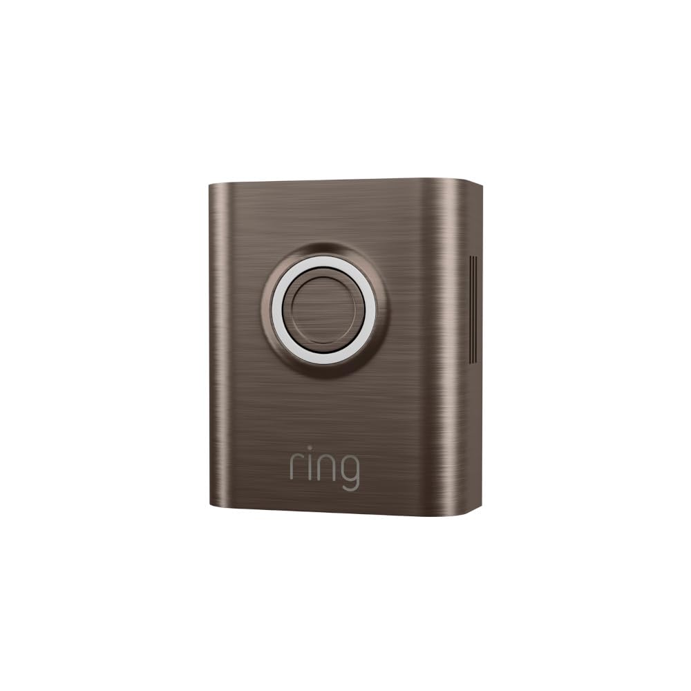 Enhance Security with Brushed Bronze Faceplate