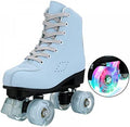 XUDREZ Women's SkyBlue Frosted High-top Roller Skates - Comfortable
