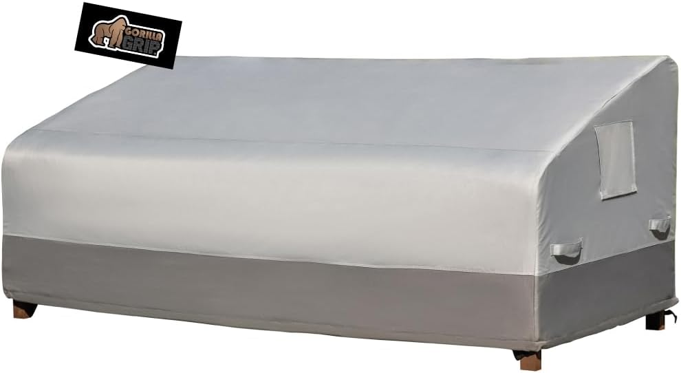 GORILLA GRIP Waterproof Large Outdoor Patio Sofa Cover for All Weather