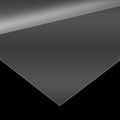 Polycarbonate Clear Plastic Sheet 48 in x 96 in 1/16 in - Durable