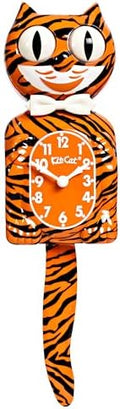 Kit Cat Klock Bengal Tiger Wall Clock - Moving Eyes & Tail