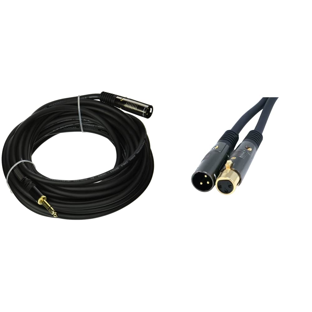 Monoprice 35-Feet Premier Series Gold XLR Audio Cable Review