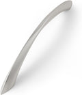 5 Pack Brushed Nickel Cabinet Pulls 7.56 in Arch Twisted Handles