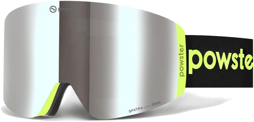 Powster OTG Ski Goggles: Magnetic Interchangeable Lenses