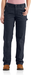 Carhartt Women's Rugged Flex Loose Fit Canvas Work Pant - Built