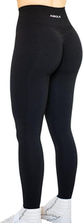 AUROLA Workout Leggings for Women Seamless Scrunch Tights (Style 93PX)
