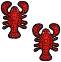TUFFY World's Tuffest Soft Dog Toy - Ocean Larry Lobster - Durable
