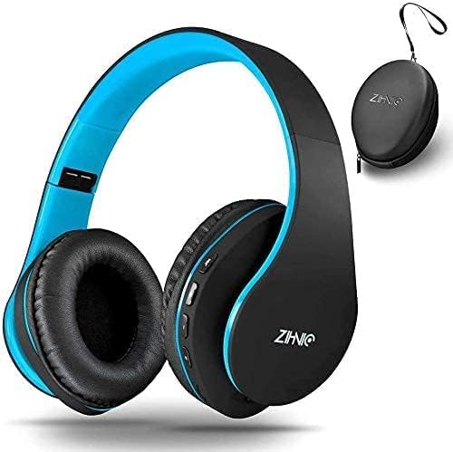 ZIHNIC Wireless Headphones: Soft Earmuffs, Lightweight