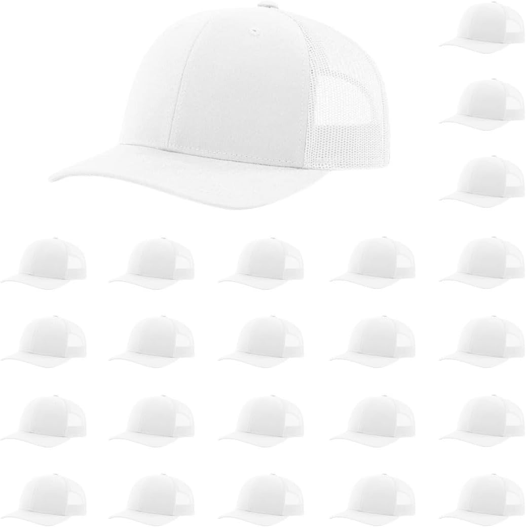 Richardson 112 Classic Six-Panel Adjustable Snapback Trucker Cap