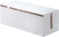 Yamazaki Home Cable Box - Outlet Cord Storage Organizer White