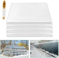6Mil Greenhouse Plastic Covering 25x40ft - Thick Anti-Drip Film