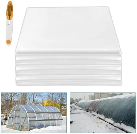 6Mil Greenhouse Plastic Covering for Gardening and Farming