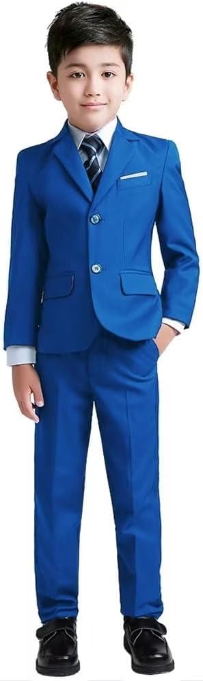 YuanLu Boys Suit for Kids Tuxedo Wedding Ring Bearer Outfit
