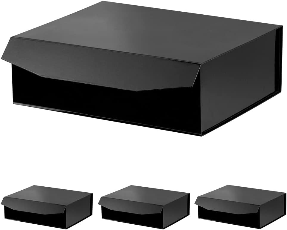 Black Extra Large Gift Box Set for Presents and Special Occasions
