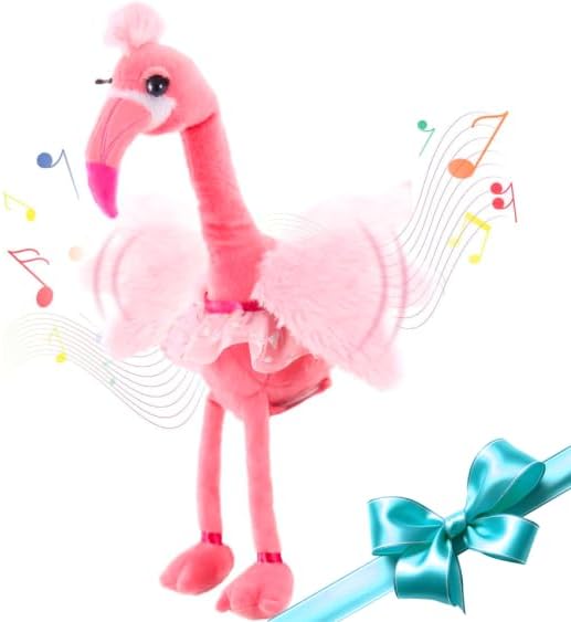 Cute Singing Flamingo Toy - Interactive Fun!