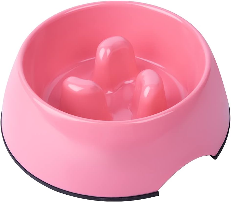 Super Design Slow Feeder Bowl: Nonslip & Heat-Resistant for Medium to Large Dogs