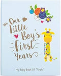 Ronica Memory Book for Baby Boy - Guided Keepsake Photo Album