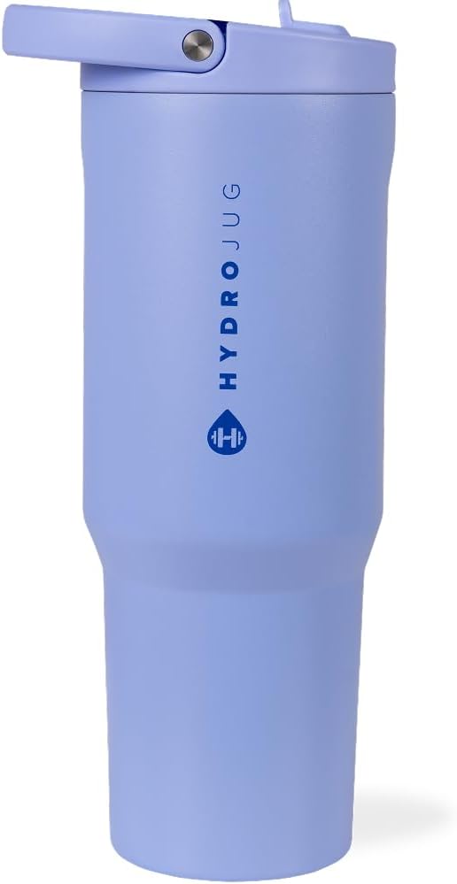 HydroJug Sport Stainless Steel Tumbler - 32oz Leakproof Bottle