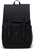 Herschel Retreat Small Backpack, Black Tonal - Compact Everyday Carry