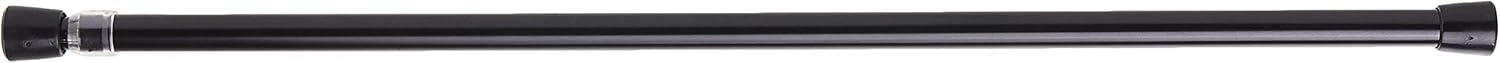Rod Desyne Black Spring Tension Rod 18-28: Easy Install & Adjustable