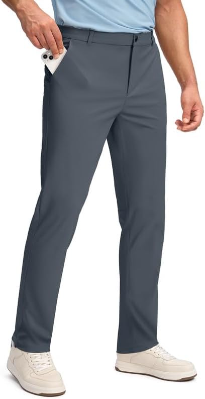 Obla Men's Golf Pants - Slim Fit Stretch Lightweight 5 Pockets