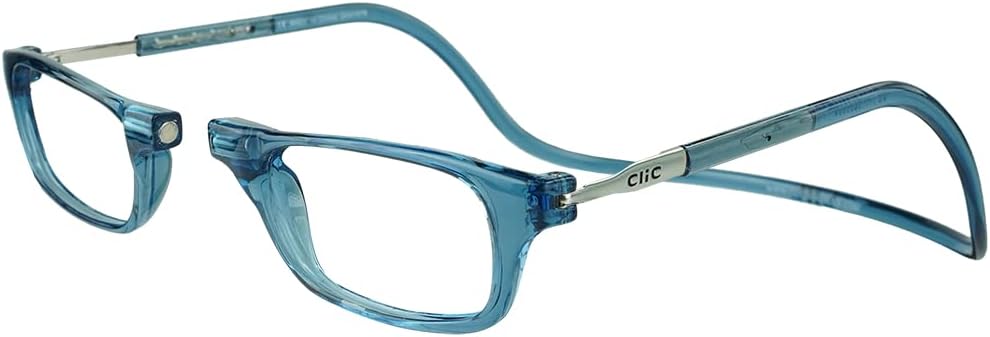 Clic Magnetic Reading Glasses for Men and Women - Adjustable Fit