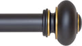 Ivilon Drapery Window Curtain Rod - Classic Design for Any Room