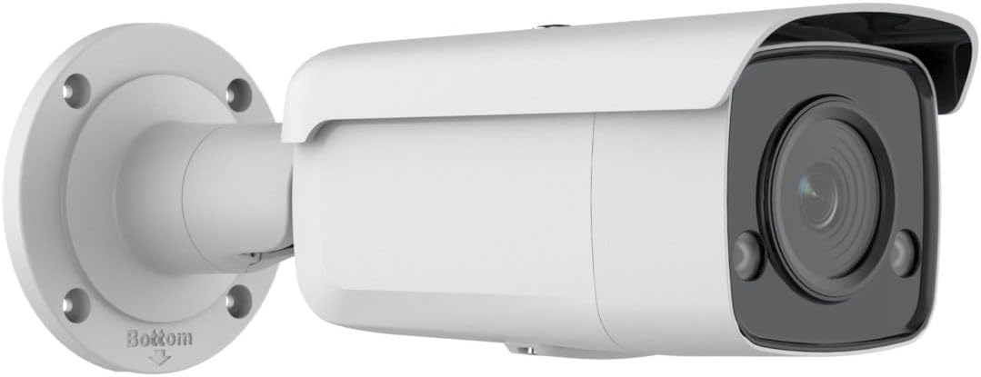 4MP Full Time Color PoE IP Camera for 24/7 Color Night View