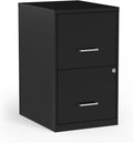 STAPLES 2-Drawer Vertical File Cabinet for Letter Documents - Lockable