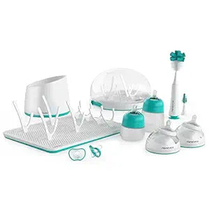 Nanobebe Baby Bottle Ultimate Feeding Set for Newborns and Infants