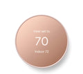 Smart Thermostat for Home - Google Nest Thermostat in Sand Color