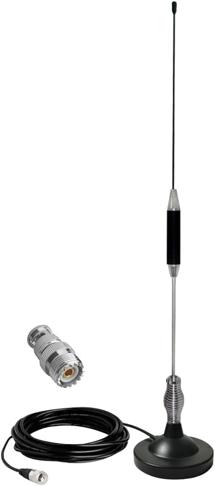 27MHz CB Radio Antenna with Heavy Duty Magnet Mount for Cars
