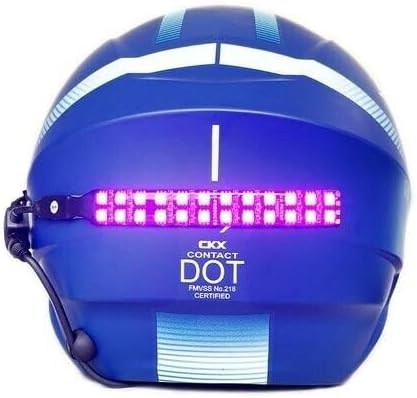 Stay Safe in Style - Color Changing Helmet Light